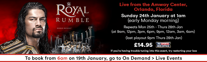 royal rumble banner